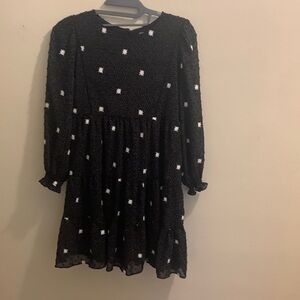 Black Long Sleeve Dress Kids